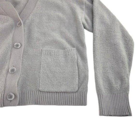Joie Super Soft Grey Cardigan Button Front - Picture 4 of 5